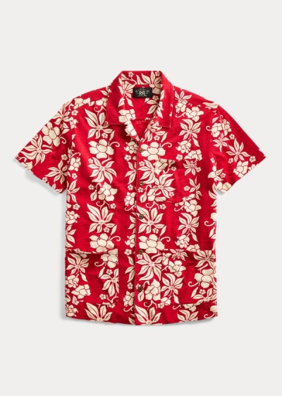 Camisa Ralph Lauren Jersey Hawaiian Camp Homem 14675-JPZT